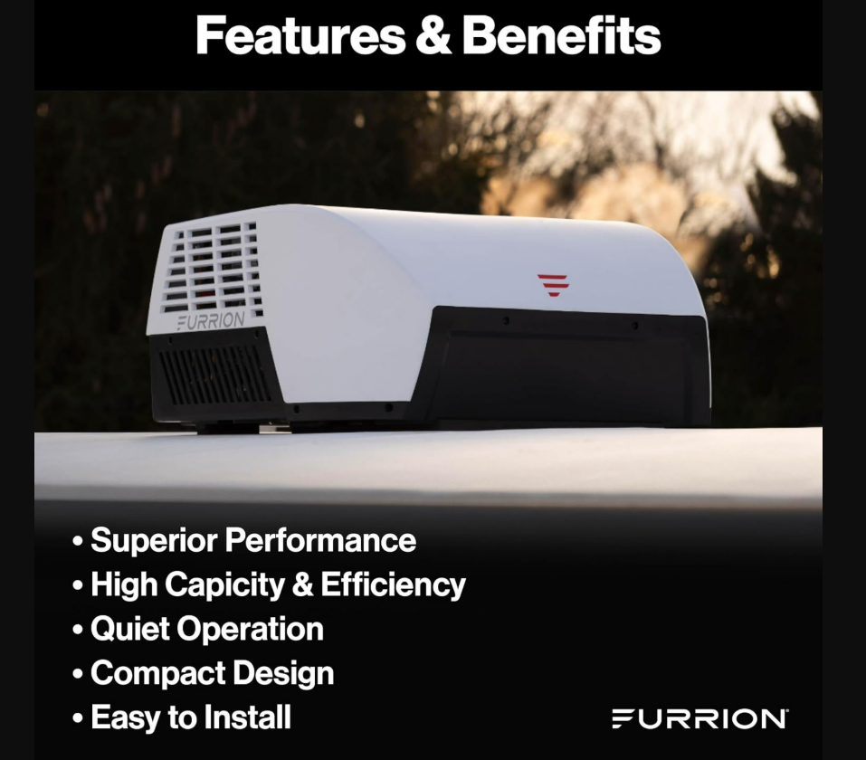 Furrion Chill Cube rooftop RV air conditioner feature overview
