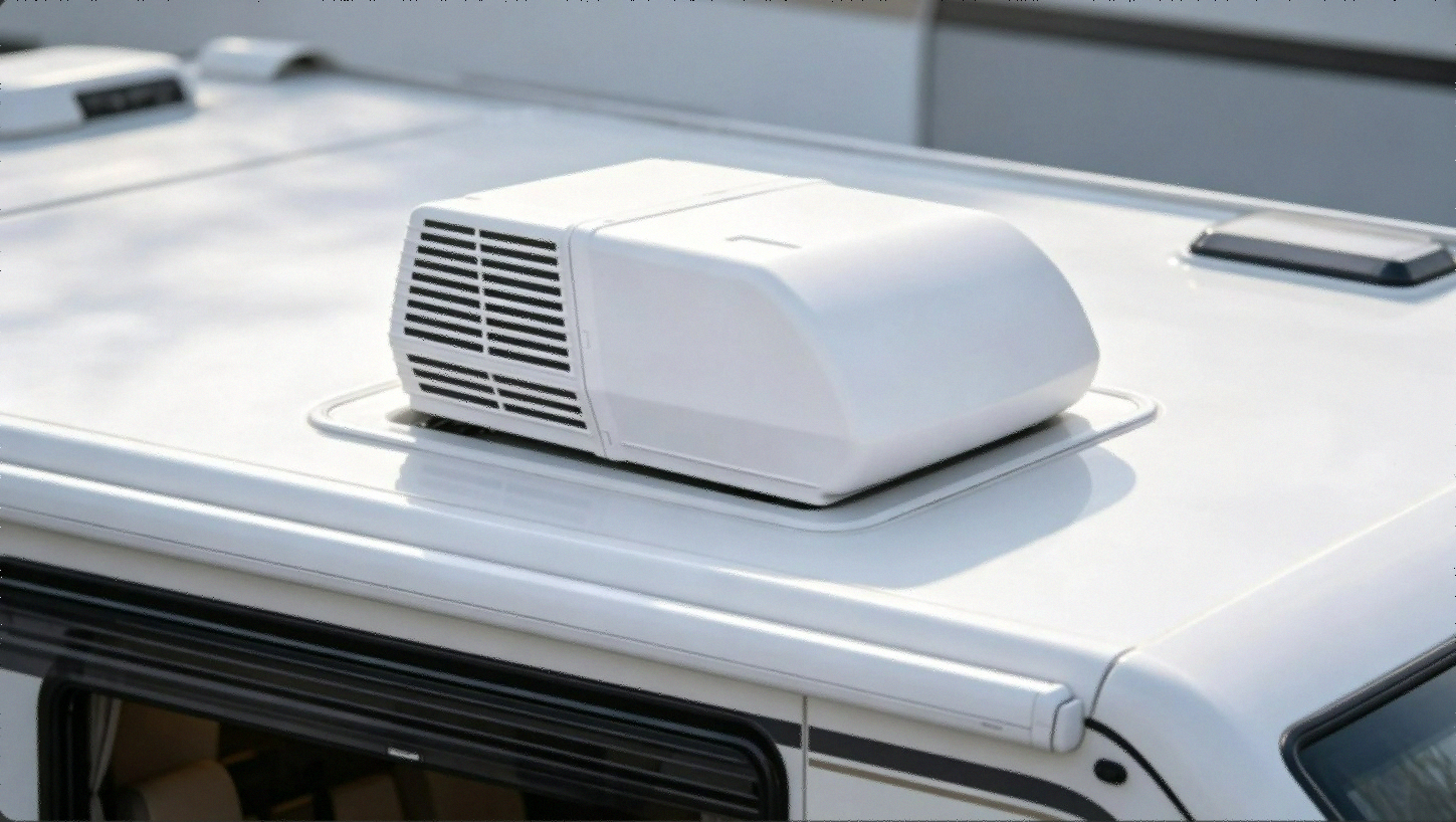 Coleman Mach 3 Plus Airxcel 08-0079 RV Air Conditioner Arctic White rooftop unit